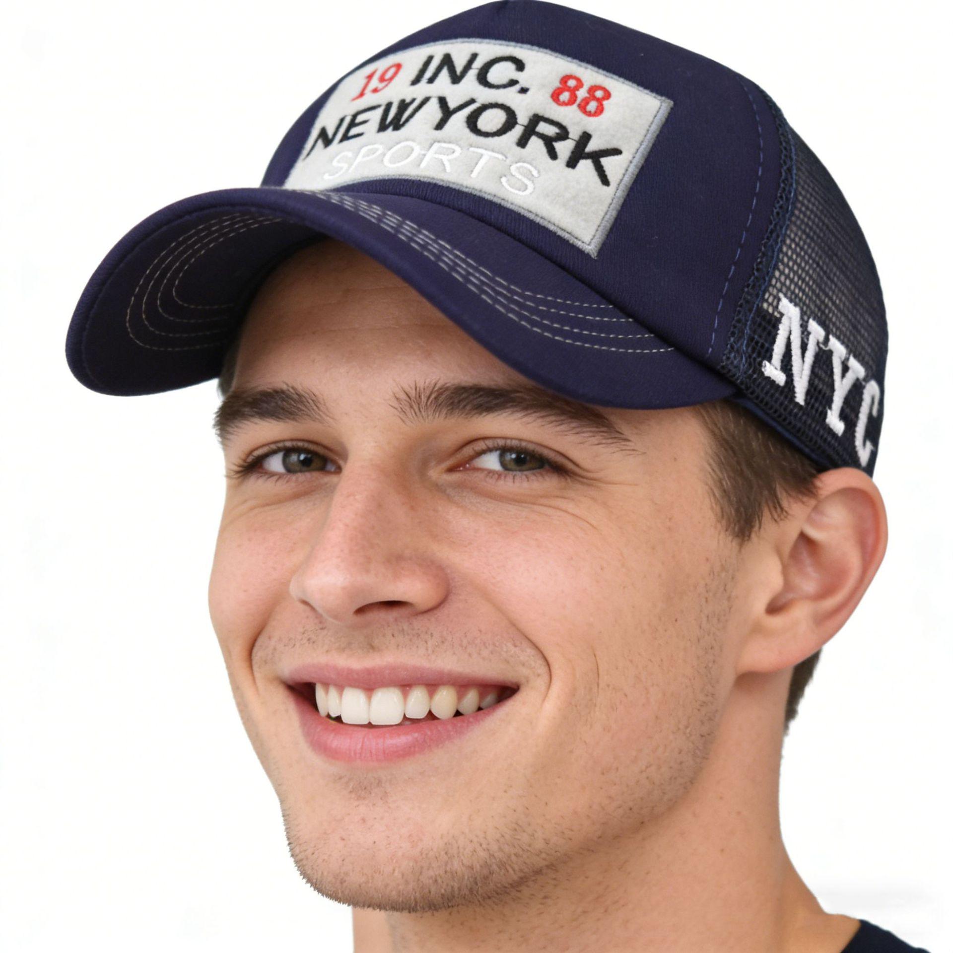 Breathable Summer Baseball Cap with Hard Brim - Sun Protection for Outdoor Sports & Running One Size темно-синий
Breathable Summer Baseball Cap with Hard Brim - Sun Protection for Outdoor Sports & Running One Size темно-синий