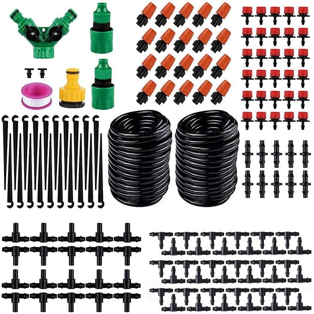 Micro Drip Irrigation Kit 30m Dripper Automatic Garden Watering System Greenhouse Sprinkler Drip Irrigation Drip Watering Equipment With Adjustable No
Micro Drip Irrigation Kit 30m Dripper Automatic Garden Watering System Greenhouse Sprinkler Drip Irrigation Drip Watering Equipment With Adjustable No