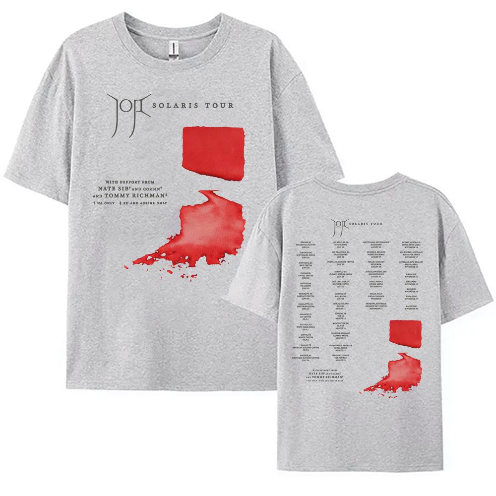 Joji Solaris Tour 2026 Tshirt Oneck Summer Short Sleeve Female Tshirt Unisex Streetwear Hip Hop WomenUnisex Clothing Graphic Top 4XL
Joji Solaris Tour 2026 Tshirt Oneck Summer Short Sleeve Female Tshirt Unisex Streetwear Hip Hop WomenUnisex Clothing Graphic Top 4XL