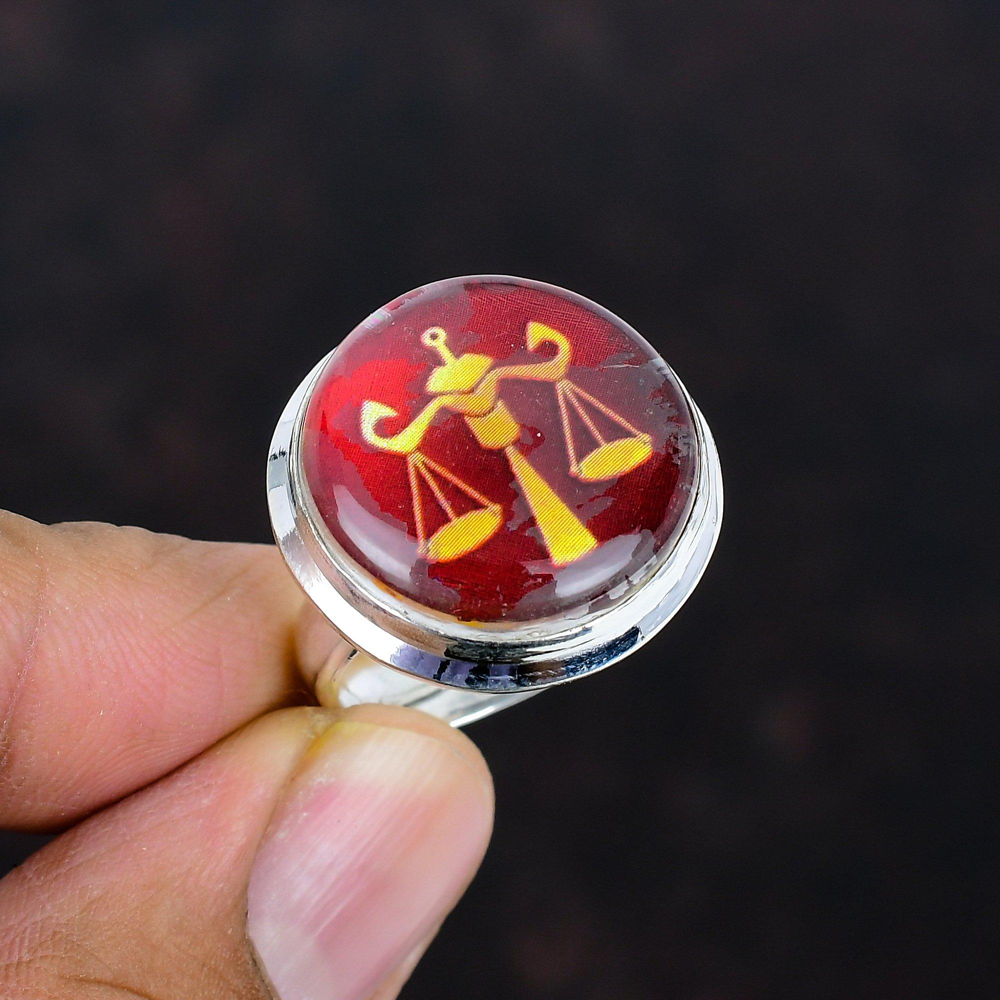 Libra zodiac sign in red onyx ring dainty horoscope ring 925 sterling silver ring libra zodiac astrological jewelry adjustable gemstone ring Adjustable
Libra zodiac sign in red onyx ring dainty horoscope ring 925 sterling silver ring libra zodiac astrological jewelry adjustable gemstone ring Adjustable