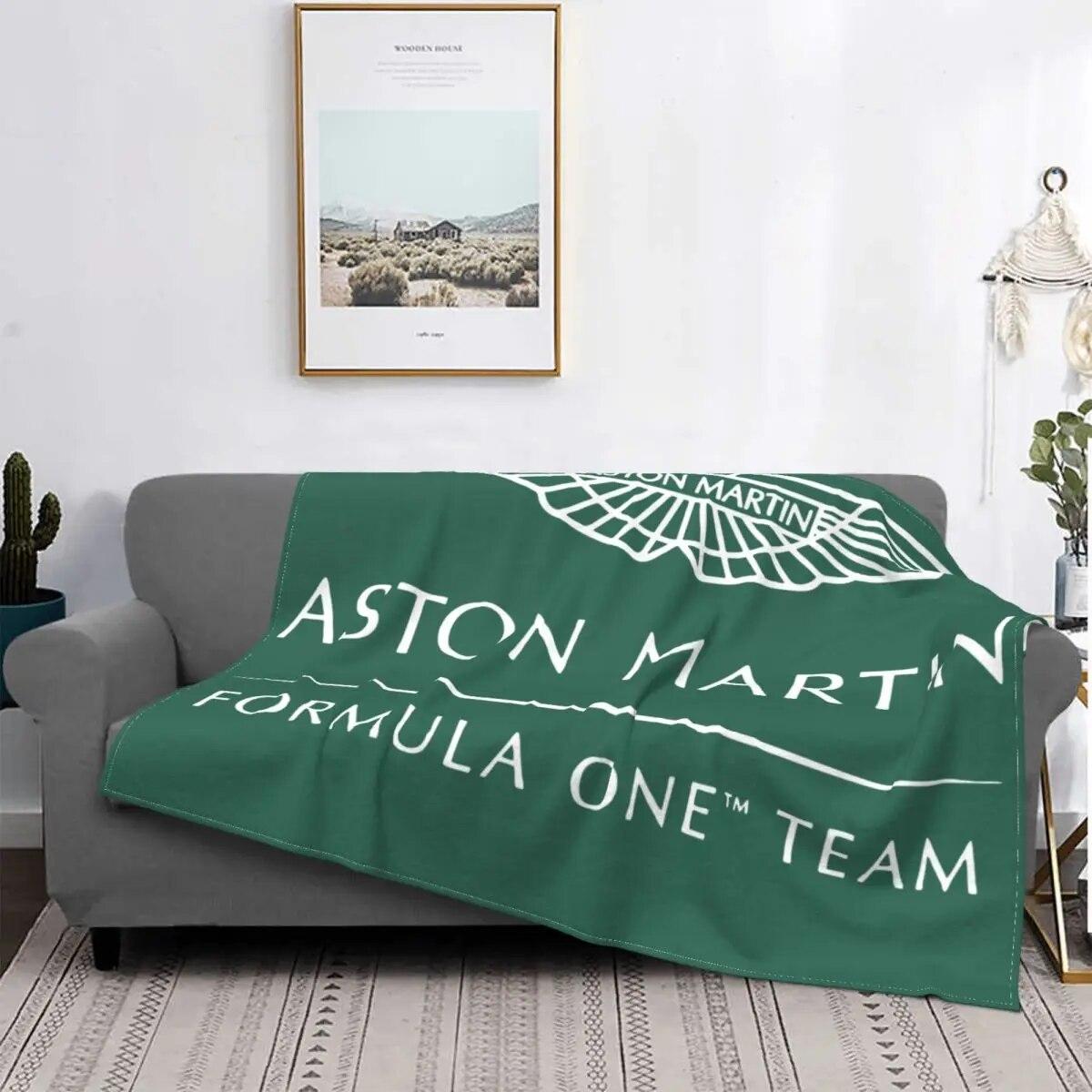 Одеяла Aston Martin F1, фланелевые одеяла на весну/осень, команда Формулы-1, портативные мягкие пледы для кровати, дорожный ковер, кусок
Одеяла Aston Martin F1, фланелевые одеяла на весну/осень, команда Формулы-1, портативные мягкие пледы для кровати, дорожный ковер, кусок