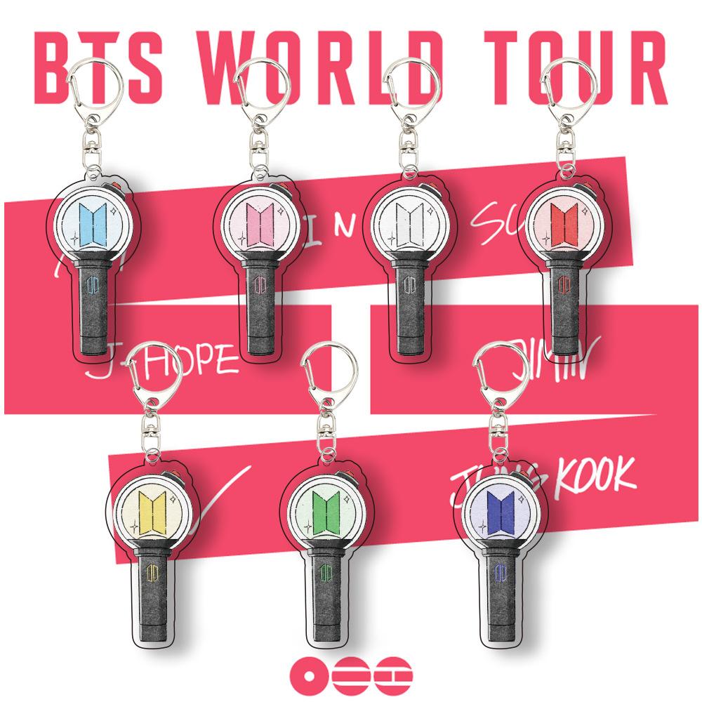 7 шт. Акриловый брелок-фонарик BTS World Tour, Разноцветный брелок-подвеска-фонарик Bangtan Boys Member Edition, Аксессуар для сумки фанатов K-pop ARMY 7pcs
7 шт. Акриловый брелок-фонарик BTS World Tour, Разноцветный брелок-подвеска-фонарик Bangtan Boys Member Edition, Аксессуар для сумки фанатов K-pop ARMY 7pcs