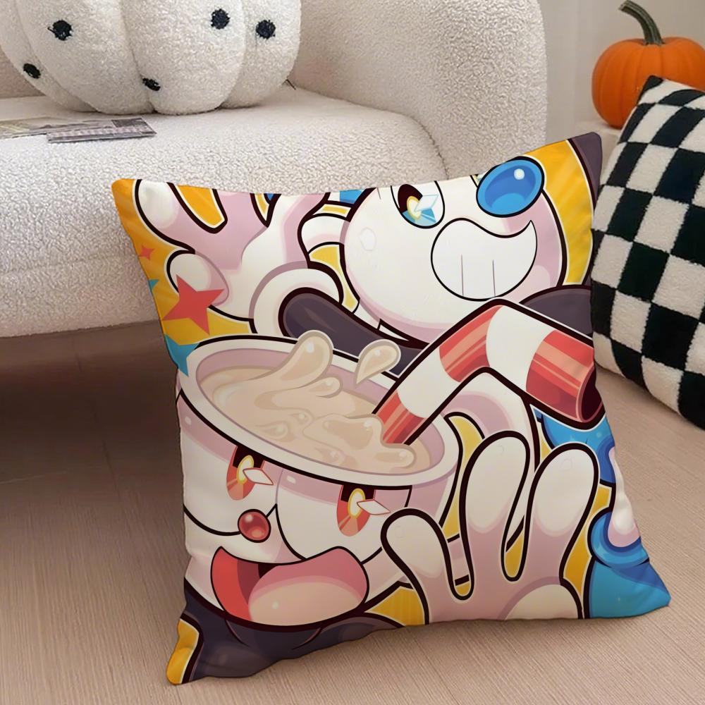 Retro Cartoon American Game CCuphead Cushion Cover Throw Pillow Cover Hidden Button Durable Polyester Chair Cushion 30X30cm
Retro Cartoon American Game CCuphead Cushion Cover Throw Pillow Cover Hidden Button Durable Polyester Chair Cushion 30X30cm