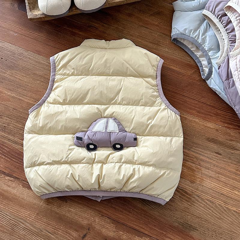 Зимний детский пуховый жилет новый для девочек пух белой утки безрукавка легкая детская одежда 110cm
Зимний детский пуховый жилет новый для девочек пух белой утки безрукавка легкая детская одежда 110cm