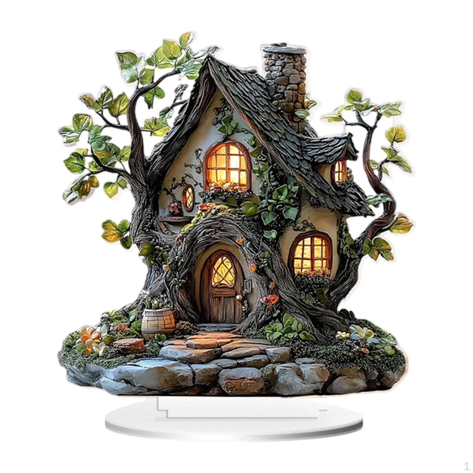 Tree House Ornament Acrylic Tabletop Decor 2D Flat Sign Party Supplies Centerpiece Table Decoration
Tree House Ornament Acrylic Tabletop Decor 2D Flat Sign Party Supplies Centerpiece Table Decoration
