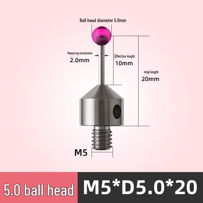 Aokewen M5 Tungsten Steel CMM Probe Stylus
Aokewen M5 Tungsten Steel CMM Probe Stylus