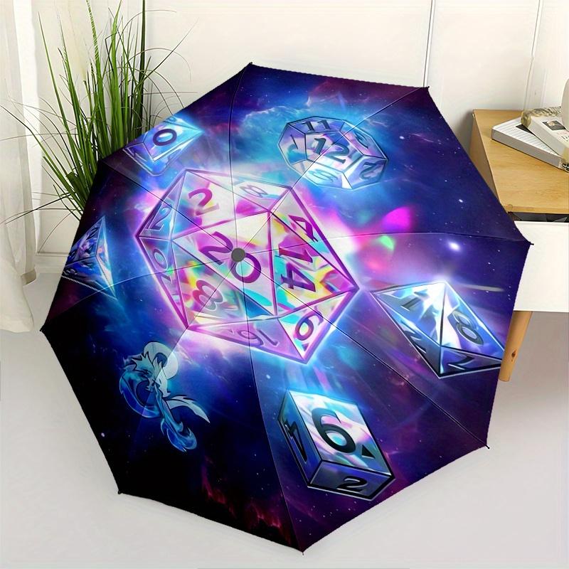 Dungeons and Dragons Automatic Folding Umbrella 8 Ribs, Durable Iron Frame, Bright Color Pattern Compact Travel Umbrella, Suitable for Outd
Dungeons and Dragons Automatic Folding Umbrella 8 Ribs, Durable Iron Frame, Bright Color Pattern Compact Travel Umbrella, Suitable for Outd