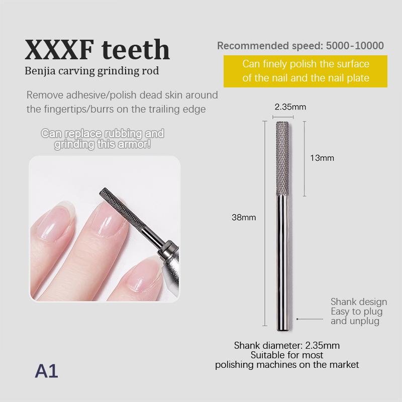 Фрезер Карбід вольфраму Свердла для нігтів Для електричної дрилі для нігтів Машинка для манікюру Педикюр Пилки для нігтів Аксесуари A1
Фрезер Карбід вольфраму Свердла для нігтів Для електричної дрилі для нігтів Машинка для манікюру Педикюр Пилки для нігтів Аксесуари A1