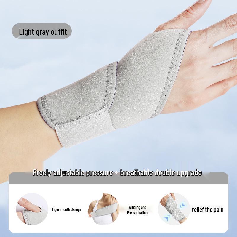 Unisex Tendon Sheath Wrap Wristband: Elastic Anti-Sprain Support for Badminton, Fitness, Basketball One size (single piece) 30x8
Unisex Tendon Sheath Wrap Wristband: Elastic Anti-Sprain Support for Badminton, Fitness, Basketball One size (single piece) 30x8