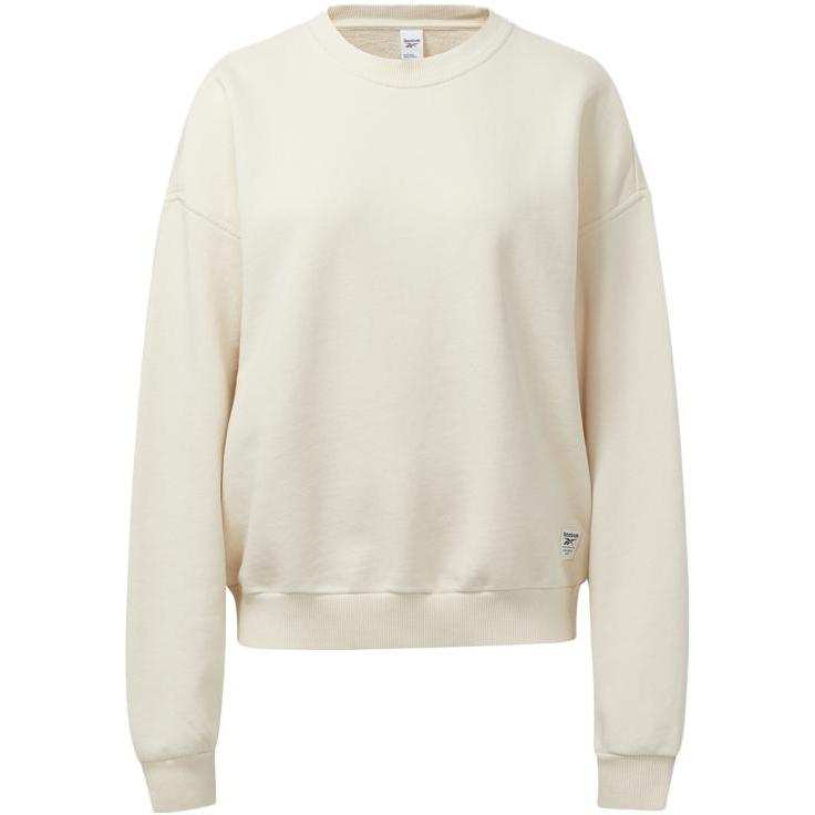 Reebok Solid Color Loose Fit Round Neck Drop Shoulder Casual Sweatshirt Women sweatshirt White GR0411 M
Reebok Solid Color Loose Fit Round Neck Drop Shoulder Casual Sweatshirt Women sweatshirt White GR0411 M