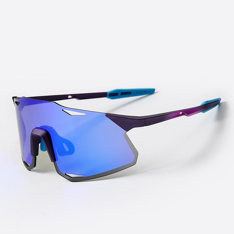 Cycling goggles UV400Outdoor fashion sports cycling, mountaineering, fishing, windproof photochromic glasses/S5 Blue-purple frame, blue l
Cycling goggles UV400Outdoor fashion sports cycling, mountaineering, fishing, windproof photochromic glasses/S5 Blue-purple frame, blue l