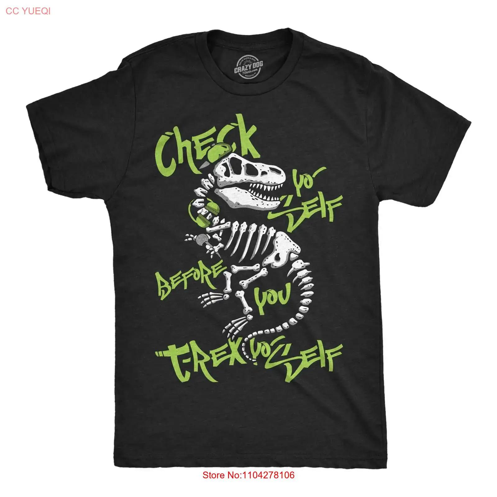 Mens Funny T Shirt Check Yo Self Before You Rex Sarcastic Dino vintage Washed Casual Comfortable fashion Breathable Stretched 5XL різнокольоровий
Mens Funny T Shirt Check Yo Self Before You Rex Sarcastic Dino vintage Washed Casual Comfortable fashion Breathable Stretched 5XL різнокольоровий