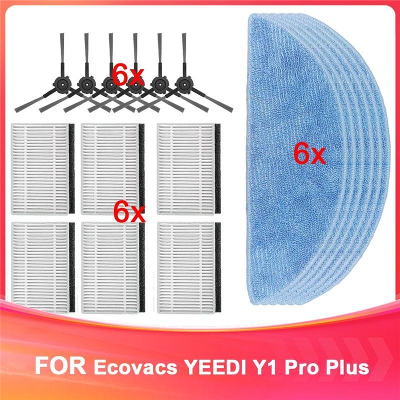 AEE4-Compatible For Ecovacs YEEDI Y1 Pro Plus Accessories Mop Hepa Filter Side Brush Replacement Parts
AEE4-Compatible For Ecovacs YEEDI Y1 Pro Plus Accessories Mop Hepa Filter Side Brush Replacement Parts