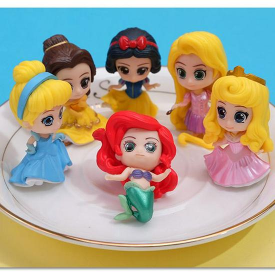 Set of 6 Adorable PVC Anime Princess Figurines for Desktop Decoration
Set of 6 Adorable PVC Anime Princess Figurines for Desktop Decoration
