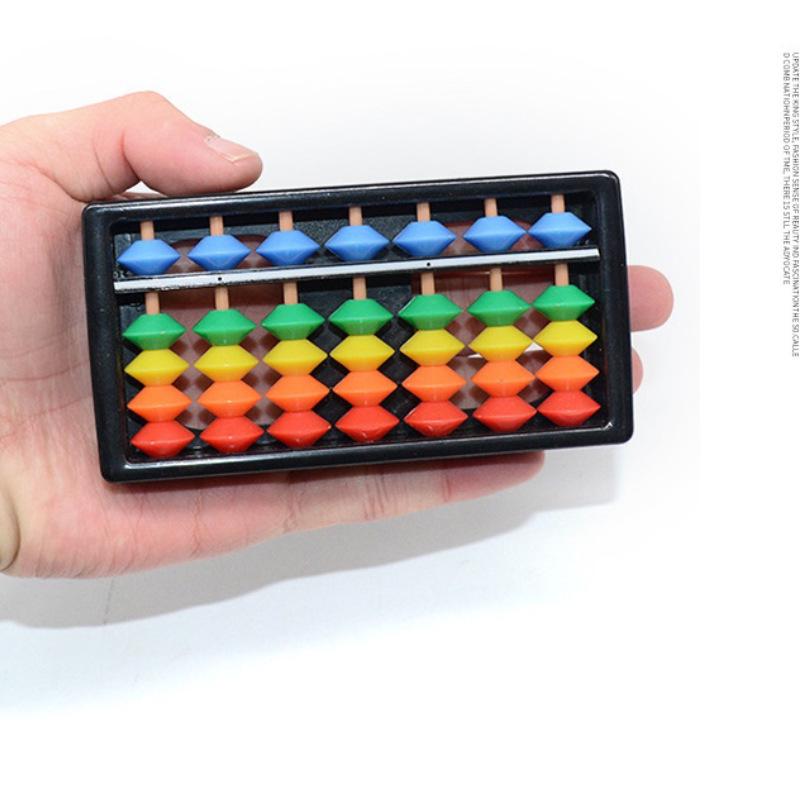 1pc Montessori Plastic Maths Abacus Arithmetic 7 Digits Soroban Calculating Tool with Colorful Beads Children s Educational Toys
1pc Montessori Plastic Maths Abacus Arithmetic 7 Digits Soroban Calculating Tool with Colorful Beads Children s Educational Toys