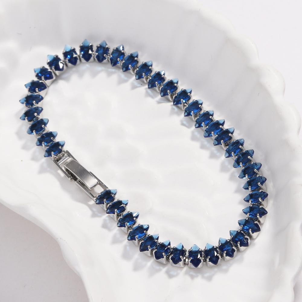 Luxury Dainty Tennis Bracelets for Women Silver Color Sparkling Colorful Cubic Zircon Stackable Hand Chain Crystal Wedding Jewel
Luxury Dainty Tennis Bracelets for Women Silver Color Sparkling Colorful Cubic Zircon Stackable Hand Chain Crystal Wedding Jewel