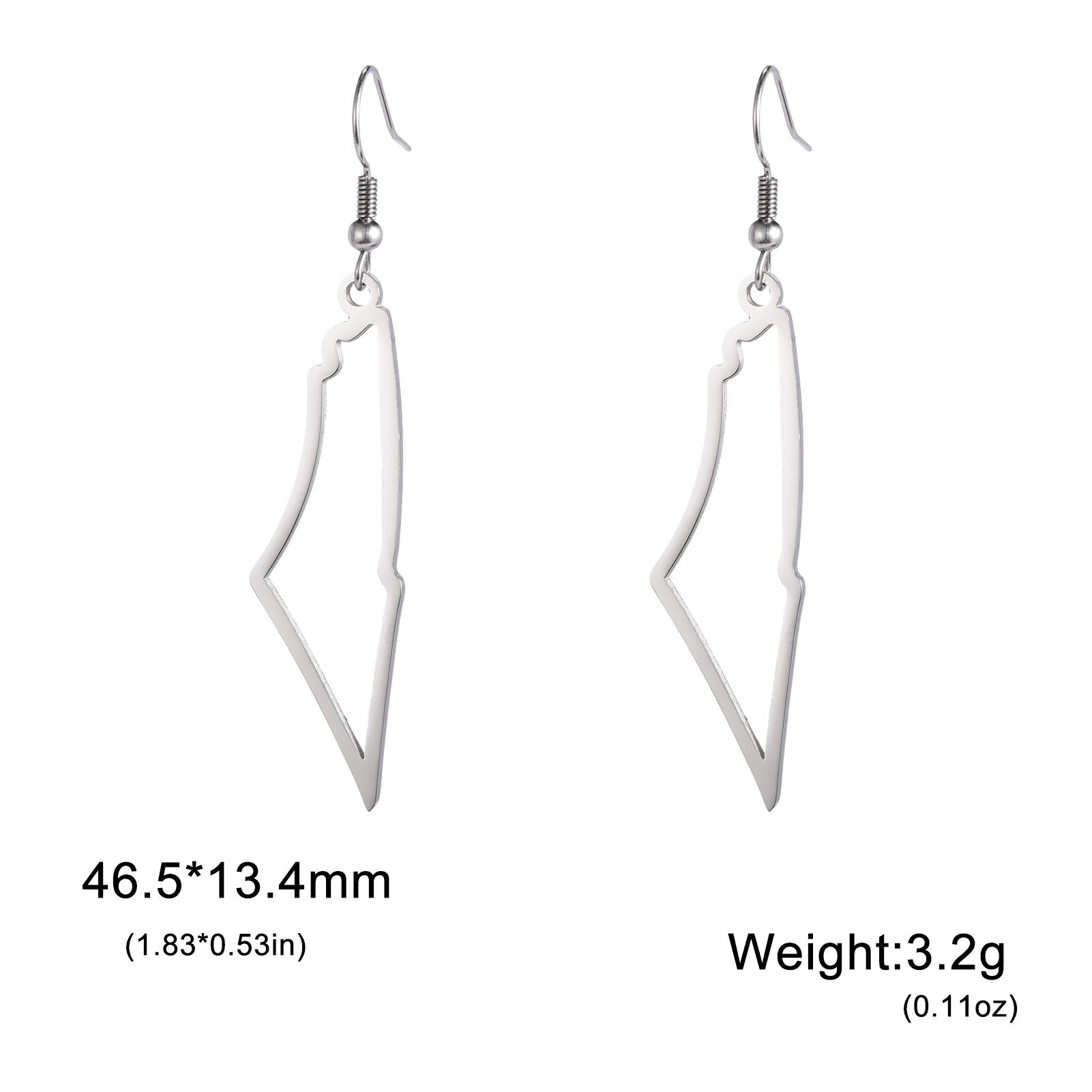 LIKGREAT Fashion Hollow Geometry Drop Earrings Simple Cute Steel Color Long Earrings For Women Men Jewelry Party Gifts Wholesale
LIKGREAT Fashion Hollow Geometry Drop Earrings Simple Cute Steel Color Long Earrings For Women Men Jewelry Party Gifts Wholesale