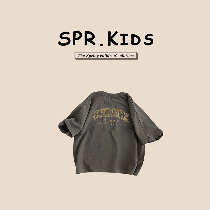 Boys Trendy Round Neck Short-Sleeve T-Shirt - Summer 2025 Style for Small to Medium Kids 100 cm армія зелений колір
Boys Trendy Round Neck Short-Sleeve T-Shirt - Summer 2025 Style for Small to Medium Kids 100 cm армія зелений колір