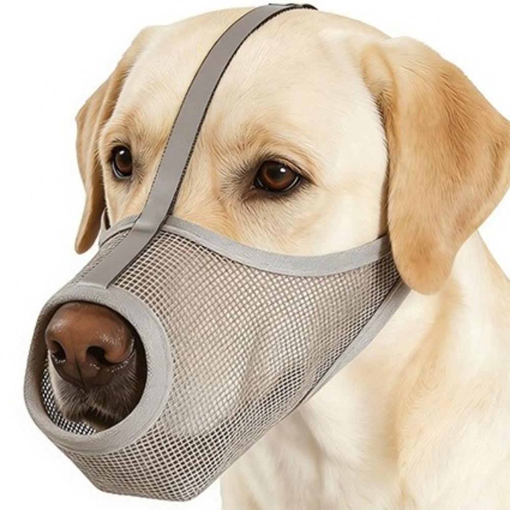 Adjustable Strap Dog Muzzle Washable Dog Face Cover Comfortable Dog Mouthpiece Outdoor Travel S серый
Adjustable Strap Dog Muzzle Washable Dog Face Cover Comfortable Dog Mouthpiece Outdoor Travel S серый