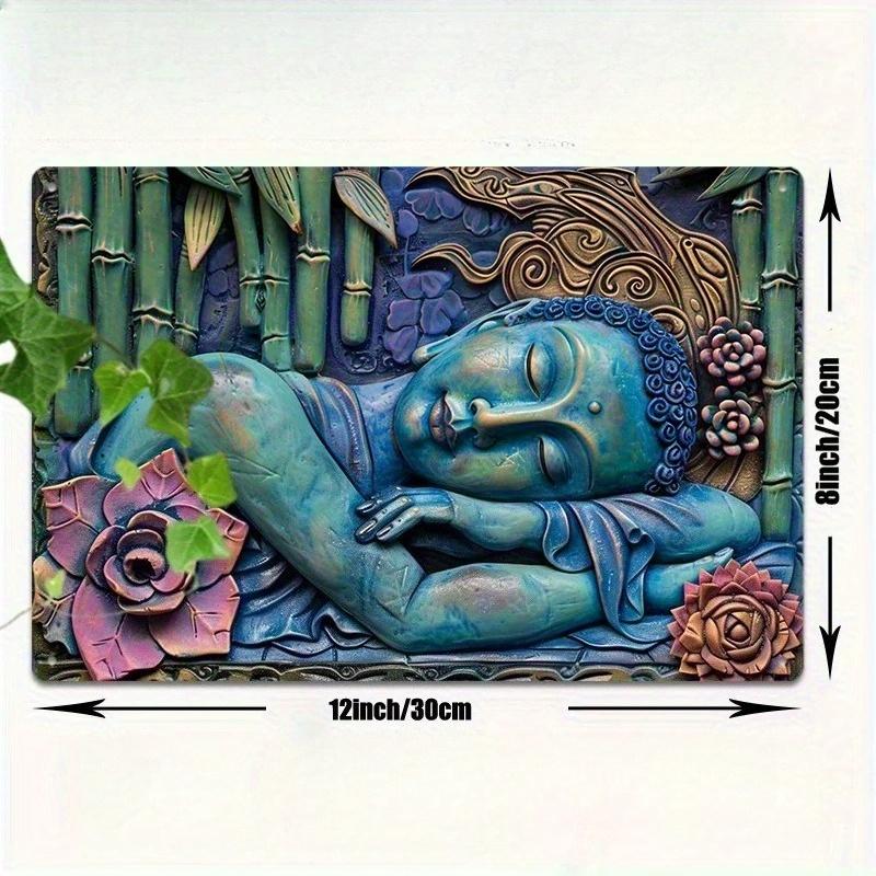 2d Flat 30*20cm, Wooden Wall Art, Abstract Sleeping Buddha with Lotus, for Home, Office, Kitchen, Garden, Bedroom, Bar. 30*20cm
2d Flat 30*20cm, Wooden Wall Art, Abstract Sleeping Buddha with Lotus, for Home, Office, Kitchen, Garden, Bedroom, Bar. 30*20cm