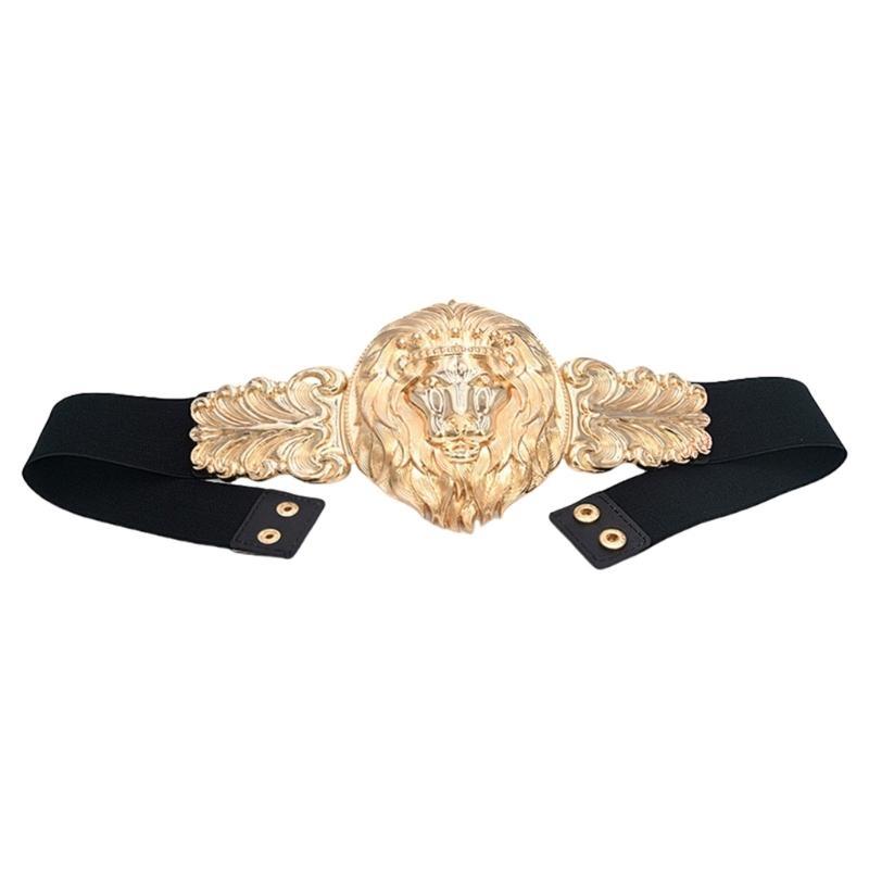 Elegant Wide Waist Belt Elastic Waistband for Women PU Leather Metal Band
Elegant Wide Waist Belt Elastic Waistband for Women PU Leather Metal Band