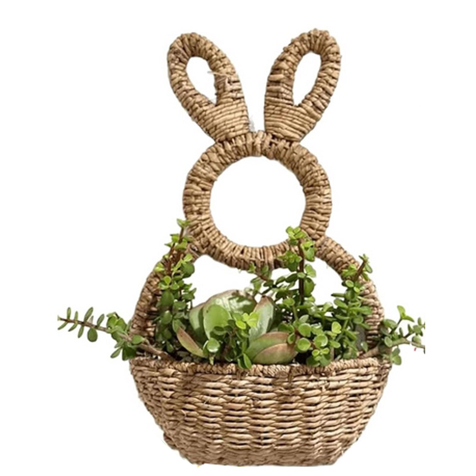 Easter Rabbit Basket Wall Pocket Festive Atmosphere With Cute Rabbit Wall Decoration Or Hooks Doors
Easter Rabbit Basket Wall Pocket Festive Atmosphere With Cute Rabbit Wall Decoration Or Hooks Doors