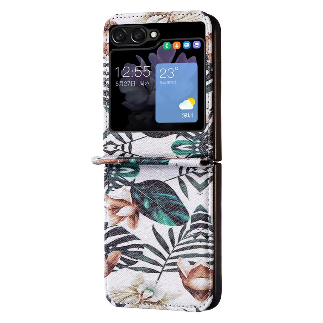For Samsung Galaxy Z Flip5 5G PU Leather+PC Phone Case Pattern Printing Protective Cover G
For Samsung Galaxy Z Flip5 5G PU Leather+PC Phone Case Pattern Printing Protective Cover G