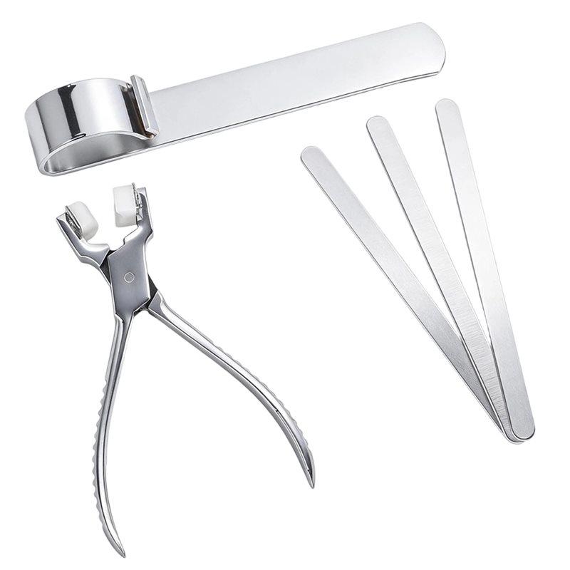 ABUL-Professional Bracelet Bending Tool& Jig, 3-Piece Metal Forming Kit With Aluminum Blank For Custom For DIY Bangles серебряный
ABUL-Professional Bracelet Bending Tool& Jig, 3-Piece Metal Forming Kit With Aluminum Blank For Custom For DIY Bangles серебряный