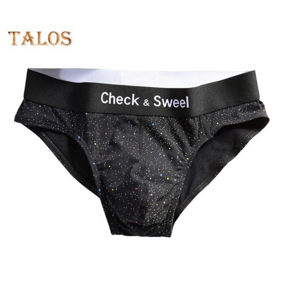 Мужские трусы-брифы Slim Fit с высокой эластичностью в горошек, с низкой посадкой, эластичным поясом, дышащее, гладкое нижнее белье XXL чёрный
Мужские трусы-брифы Slim Fit с высокой эластичностью в горошек, с низкой посадкой, эластичным поясом, дышащее, гладкое нижнее белье XXL чёрный
