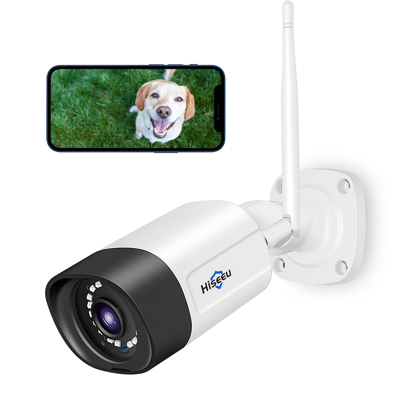 enhanced version 500 pixels security camera network camera IP66 grade monitoring wireless connection camera be added to Hiseeu Wi-Fi
enhanced version 500 pixels security camera network camera IP66 grade monitoring wireless connection camera be added to Hiseeu Wi-Fi