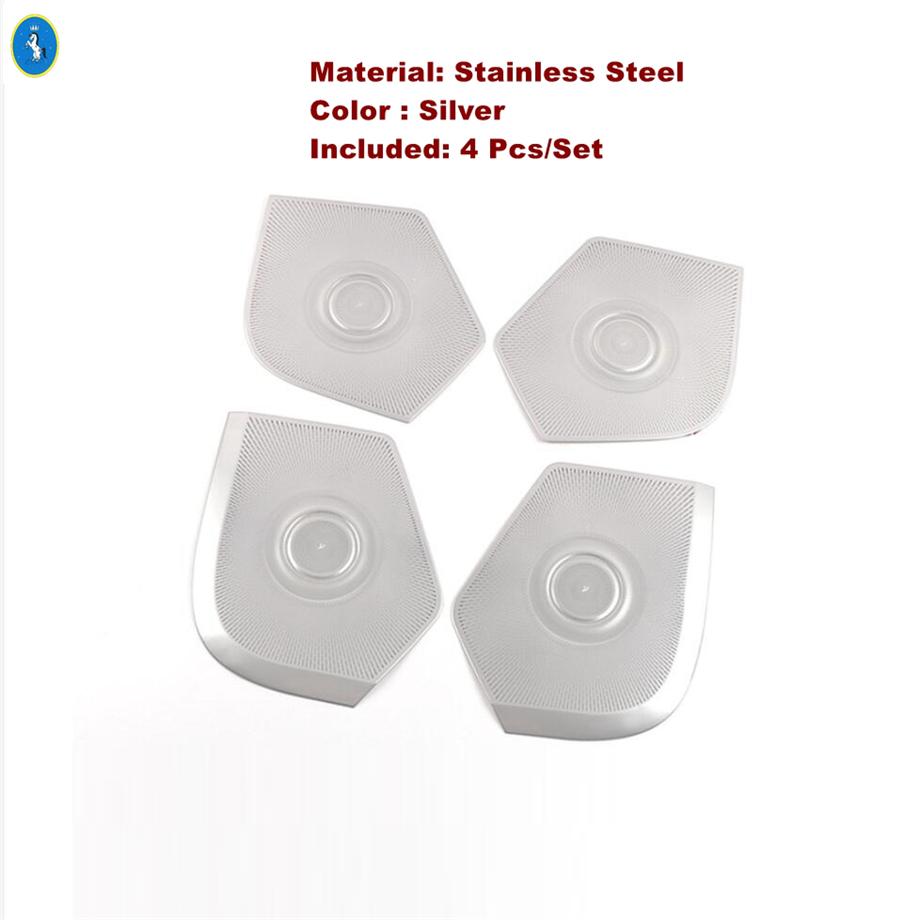 Inner Car Door Stereo Speaker Audio Loudspeaker Sound Decor Frame Cover Trim Fit For Isuzu D-Max Interior Accessories Silver Style
Inner Car Door Stereo Speaker Audio Loudspeaker Sound Decor Frame Cover Trim Fit For Isuzu D-Max Interior Accessories Silver Style