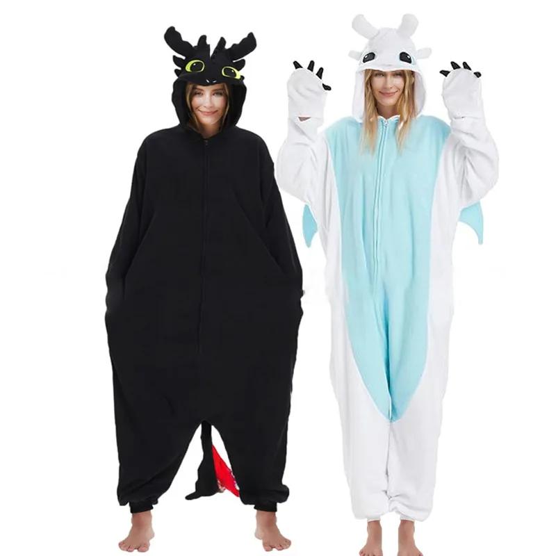 Couple Onesies Halloween Dragon Pajama Black White Anime Kigurumis Women Men Cute Outfit Zipper Jumpsuit S(( fit 145-155cm) білий
Couple Onesies Halloween Dragon Pajama Black White Anime Kigurumis Women Men Cute Outfit Zipper Jumpsuit S(( fit 145-155cm) білий