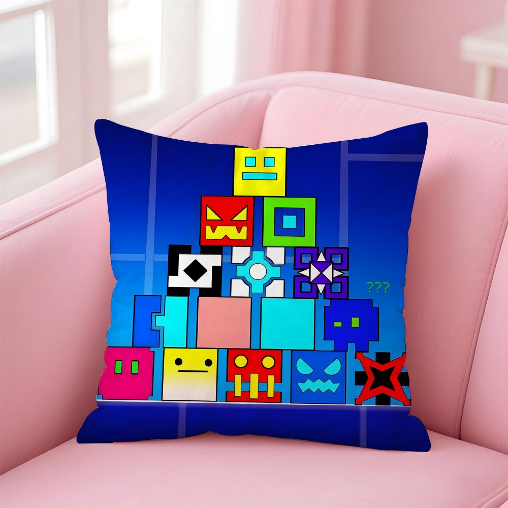 Game Cartoon G-Geometry Dash game Cushion Cover Comfortable Reversible Pillow Cover Ideal for Car Sofa Bedroom & Beyond 20x20Inch
Game Cartoon G-Geometry Dash game Cushion Cover Comfortable Reversible Pillow Cover Ideal for Car Sofa Bedroom & Beyond 20x20Inch