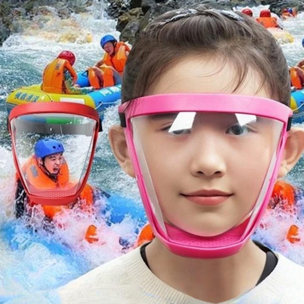 Anti-Fog Kids Anti-Splash Face Mask Adjustable Full Face Goggles The Water-Sprinkling Festival рожевий
Anti-Fog Kids Anti-Splash Face Mask Adjustable Full Face Goggles The Water-Sprinkling Festival рожевий