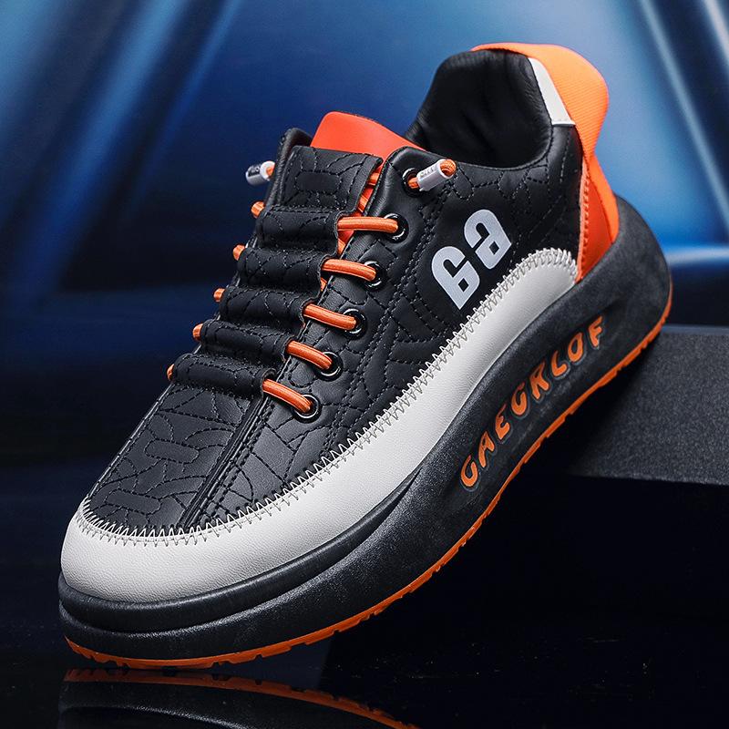 Board shoes men s platform Forrest Gump shoes fashion casual lace-up free sports shoes leather trendy shoes one pedal white shoes men 39
Board shoes men s platform Forrest Gump shoes fashion casual lace-up free sports shoes leather trendy shoes one pedal white shoes men 39