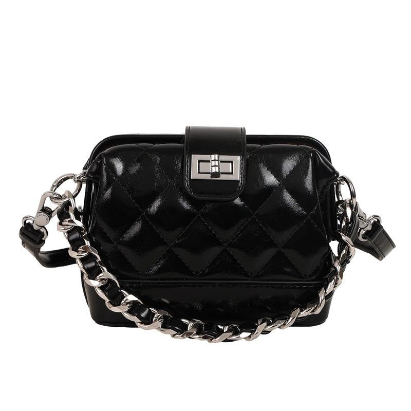 Текстурированная ромбовидная сумка-мессенджер на цепочке женская сумка новая модная сумка-ведро для поездок на работу чёрный
Текстурированная ромбовидная сумка-мессенджер на цепочке женская сумка новая модная сумка-ведро для поездок на работу чёрный