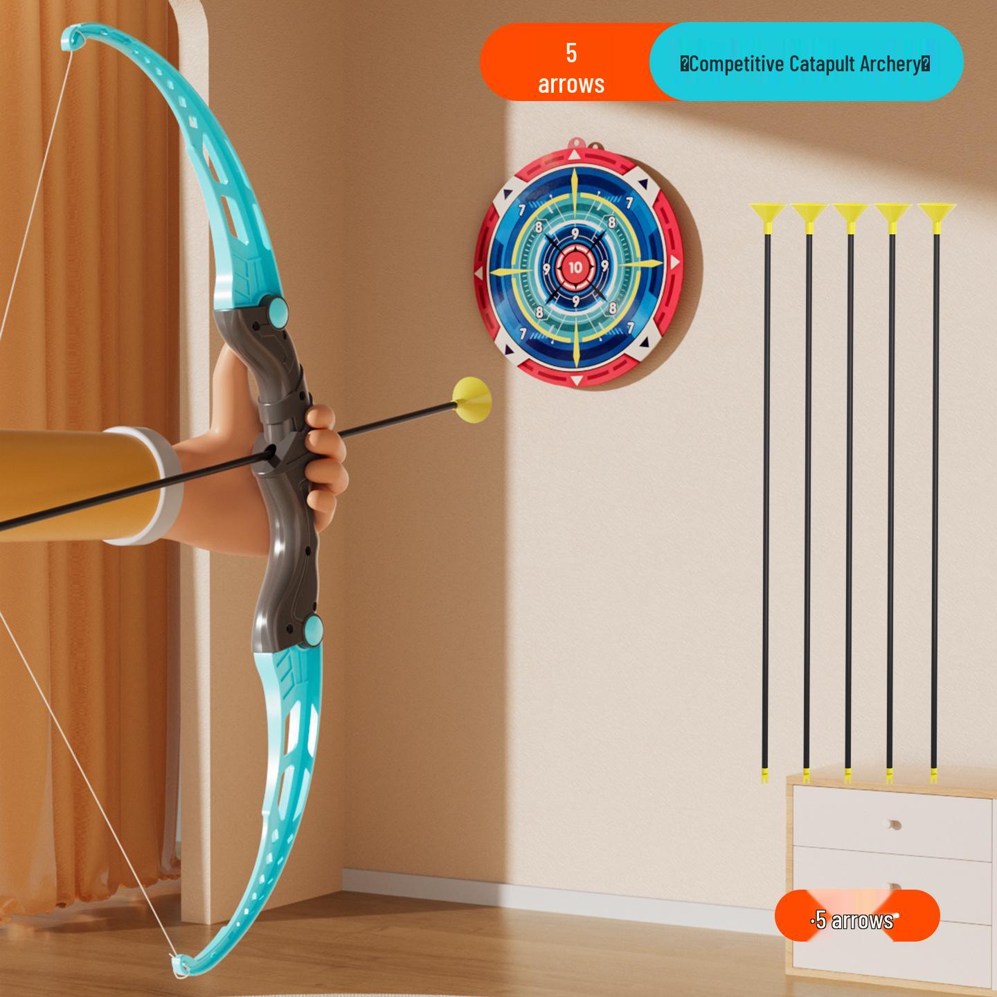 Children s Bow and Arrow Toy Set with Suction Cup Target - Ideal Birthday Gift for Boys or Kindergarten Activity
Children s Bow and Arrow Toy Set with Suction Cup Target - Ideal Birthday Gift for Boys or Kindergarten Activity