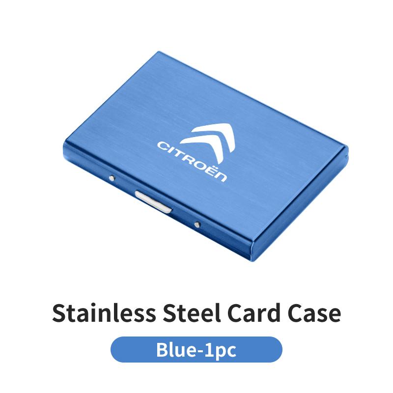 Car Logo Business Cardcase Holder Stainless Steel Multi Wallet Slim Credit ID Card Case Box Holder For Citroen C4 C3 C5 C2 C1
Car Logo Business Cardcase Holder Stainless Steel Multi Wallet Slim Credit ID Card Case Box Holder For Citroen C4 C3 C5 C2 C1