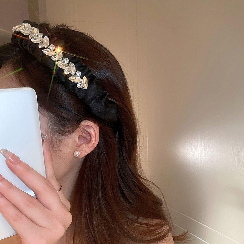 Design Girl Gift Headdress Headwear Girl Headband Korean Style Women Hairband Leaves Hair Hoop чёрный 
Design Girl Gift Headdress Headwear Girl Headband Korean Style Women Hairband Leaves Hair Hoop чёрный