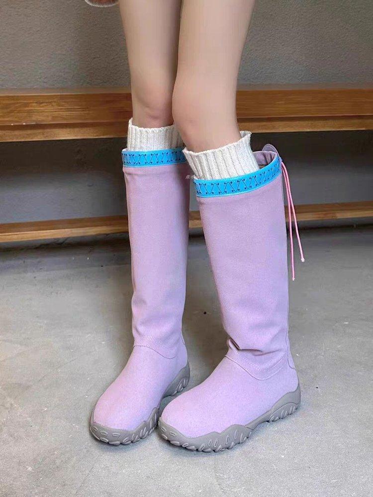 Нишевый дизайн фиолетовые ботинки женские 2024 осень и зима новые нескользящие теплые зимние ботинки с круглым носком высокие рыцарские сапоги 35
Нишевый дизайн фиолетовые ботинки женские 2024 осень и зима новые нескользящие теплые зимние ботинки с круглым носком высокие рыцарские сапоги 35