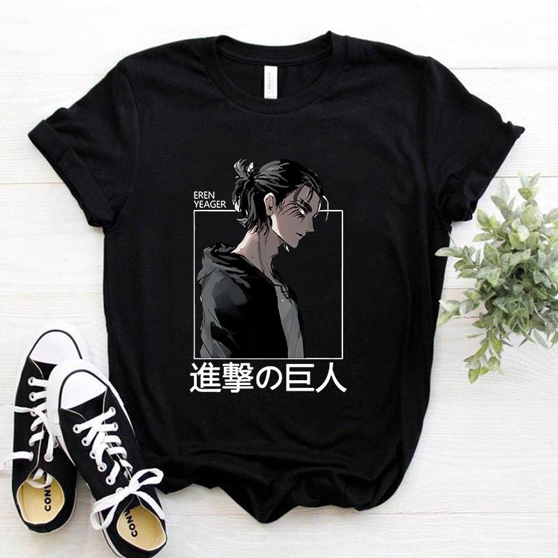 Японское Аниме Атака на Титан Футболка Shingeki No Kyojin Эрен Йегер Футболка Мультфильм Титаны Атака Графическая футболка Манга
Японское Аниме Атака на Титан Футболка Shingeki No Kyojin Эрен Йегер Футболка Мультфильм Титаны Атака Графическая футболка Манга