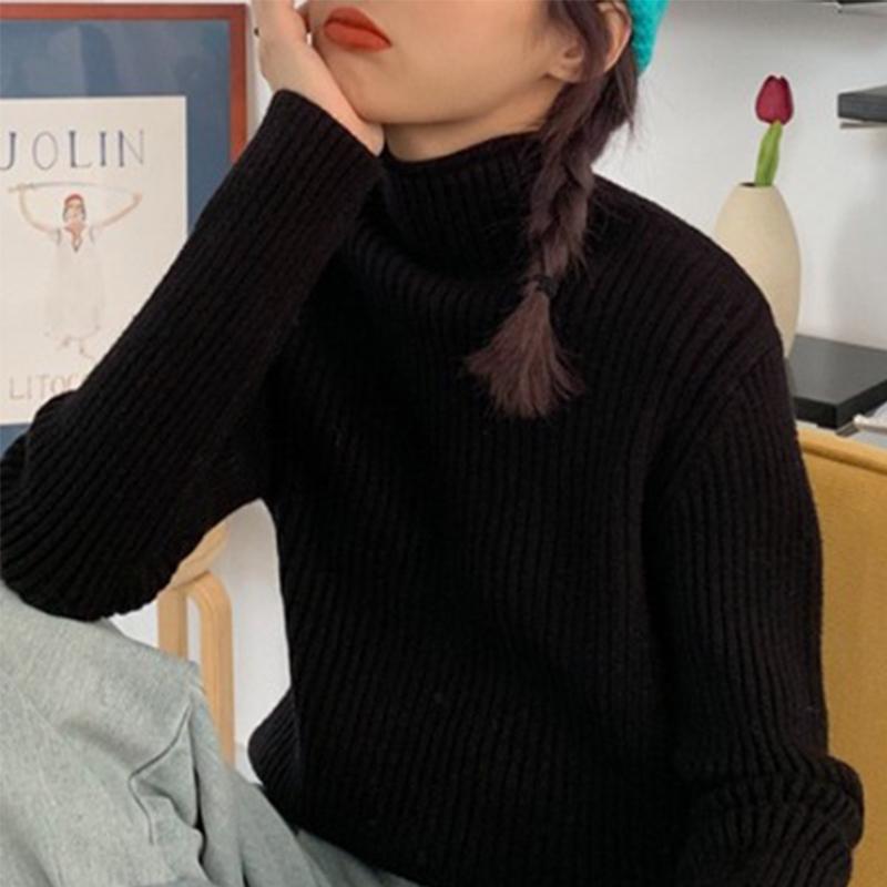 Winter Half-high Collar Rolled Edge Temperament Pit Strip Inside Take Sweater Women Warm Light Ripe Skin-friendly Bottoming Knitting чорний
Winter Half-high Collar Rolled Edge Temperament Pit Strip Inside Take Sweater Women Warm Light Ripe Skin-friendly Bottoming Knitting чорний