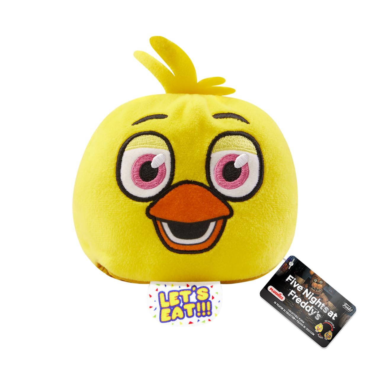 Funko Пять ночей у Чики-цыплёнка с реверсивной головой Коллекционная мягкая плюшевая игрушка Идея для подарка на день рождения Официальный мерч Плюшевая игрушка Фредди (FNAF) - 4 - -
Funko Пять ночей у Чики-цыплёнка с реверсивной головой Коллекционная мягкая плюшевая игрушка Идея для подарка на день рождения Официальный мерч Плюшевая игрушка Фредди (FNAF) - 4 - -
