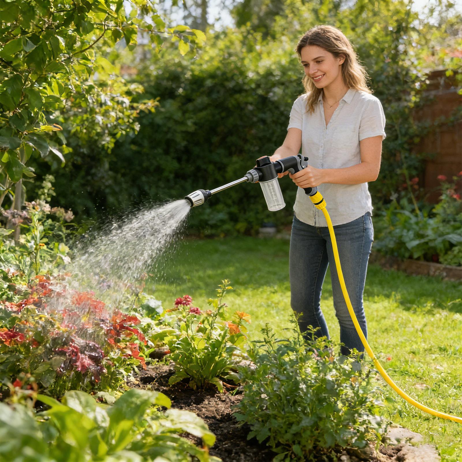 High Pressure Garden Hose Nozzle Portable Automotive Sprayer With Adjustable Spray Patterns Multifunctional Pressure Washer Car China Mainland
High Pressure Garden Hose Nozzle Portable Automotive Sprayer With Adjustable Spray Patterns Multifunctional Pressure Washer Car China Mainland