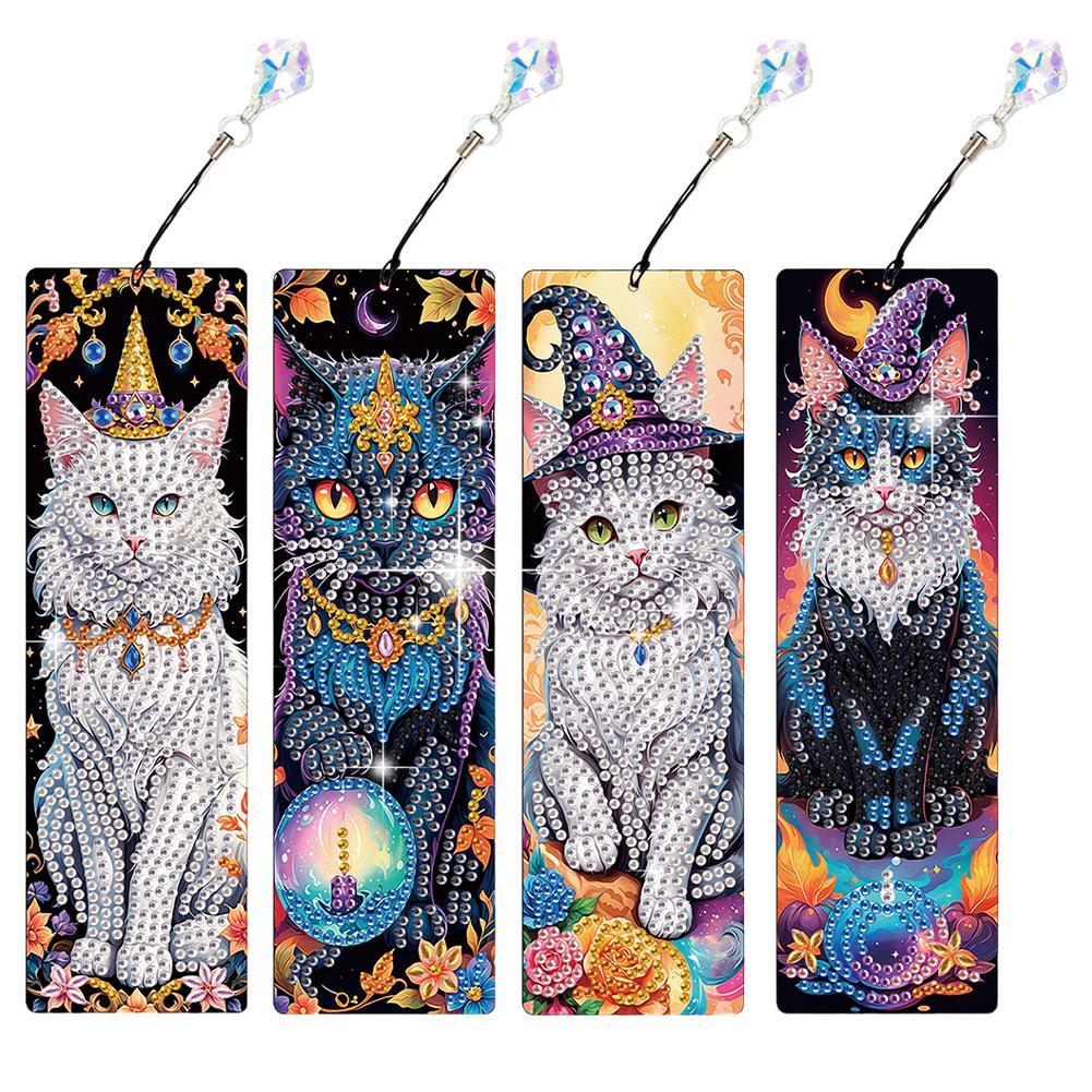 4Pcs Halloween Patterns DIY Diamond Art Bookmark Diamond Painting Art Bookmarks for Readers Home Office Book Decor & Gift Idea
4Pcs Halloween Patterns DIY Diamond Art Bookmark Diamond Painting Art Bookmarks for Readers Home Office Book Decor & Gift Idea