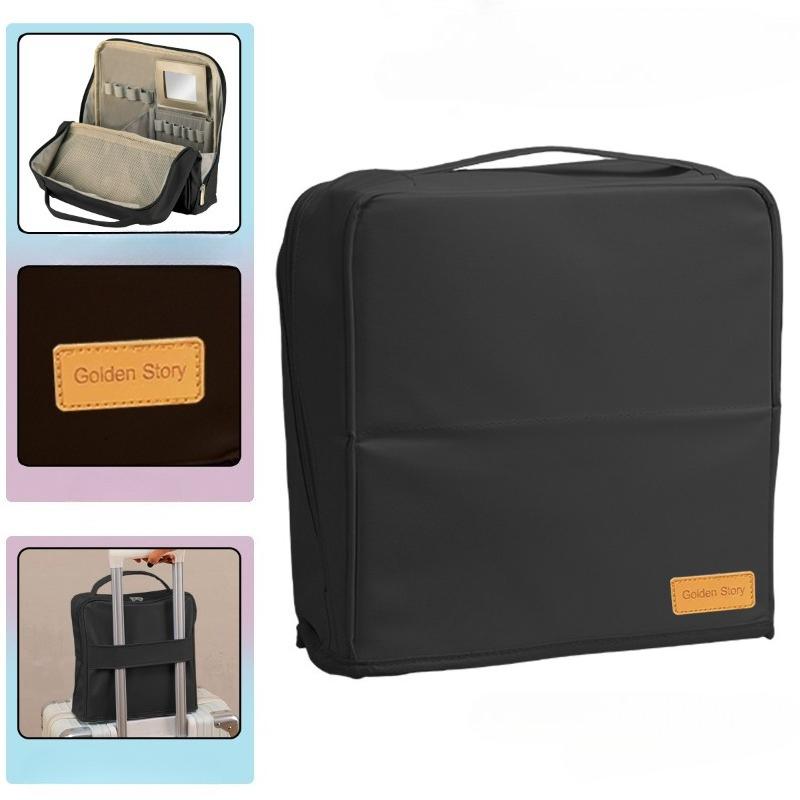 Hangable Luggage Makeup Bag Portable Makeup Storage Bag High Aesthetic Value Large Capacity Ins Waterproof Toiletries Bag Travel Cosmetic Btorage Bags 26*26*10cm
Hangable Luggage Makeup Bag Portable Makeup Storage Bag High Aesthetic Value Large Capacity Ins Waterproof Toiletries Bag Travel Cosmetic Btorage Bags 26*26*10cm
