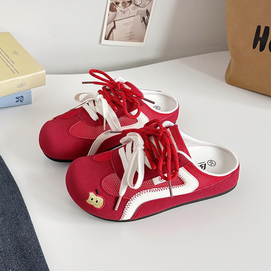 Women s shoes new Korean version fashion half drag through net Forrest Gump little white shoes board shoes women s moral training autumn shoes 40
Women s shoes new Korean version fashion half drag through net Forrest Gump little white shoes board shoes women s moral training autumn shoes 40