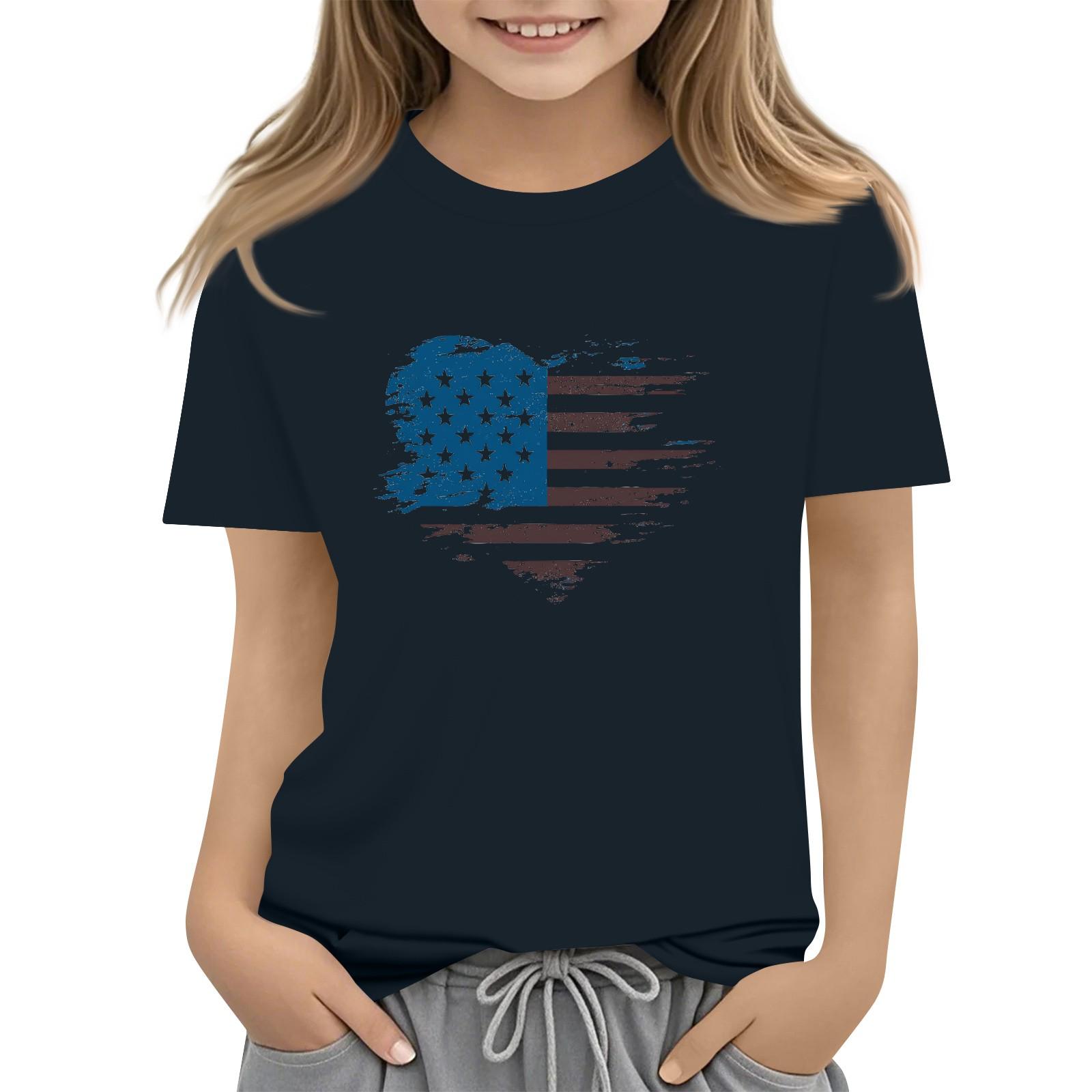 Children s Round-Neck Independence Day Short-Sleeved Casual T-shirt Top 130 Темно-синій
Children s Round-Neck Independence Day Short-Sleeved Casual T-shirt Top 130 Темно-синій