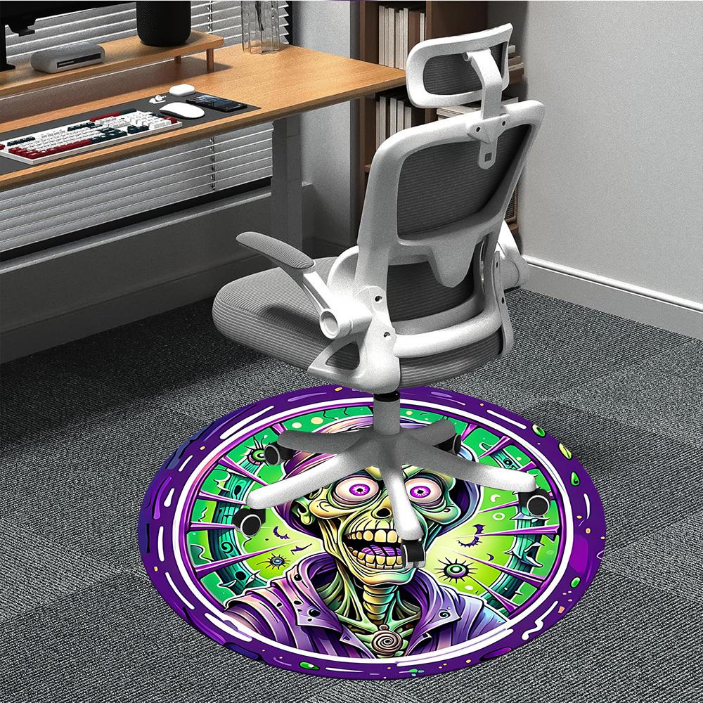 1pc Zombie Artwork Chair Carpet for Office, Non-slip, Soft and Durable Leisure Rug, Perfect for Office, Living Room yy251103154 80cm by 80cm
1pc Zombie Artwork Chair Carpet for Office, Non-slip, Soft and Durable Leisure Rug, Perfect for Office, Living Room yy251103154 80cm by 80cm
