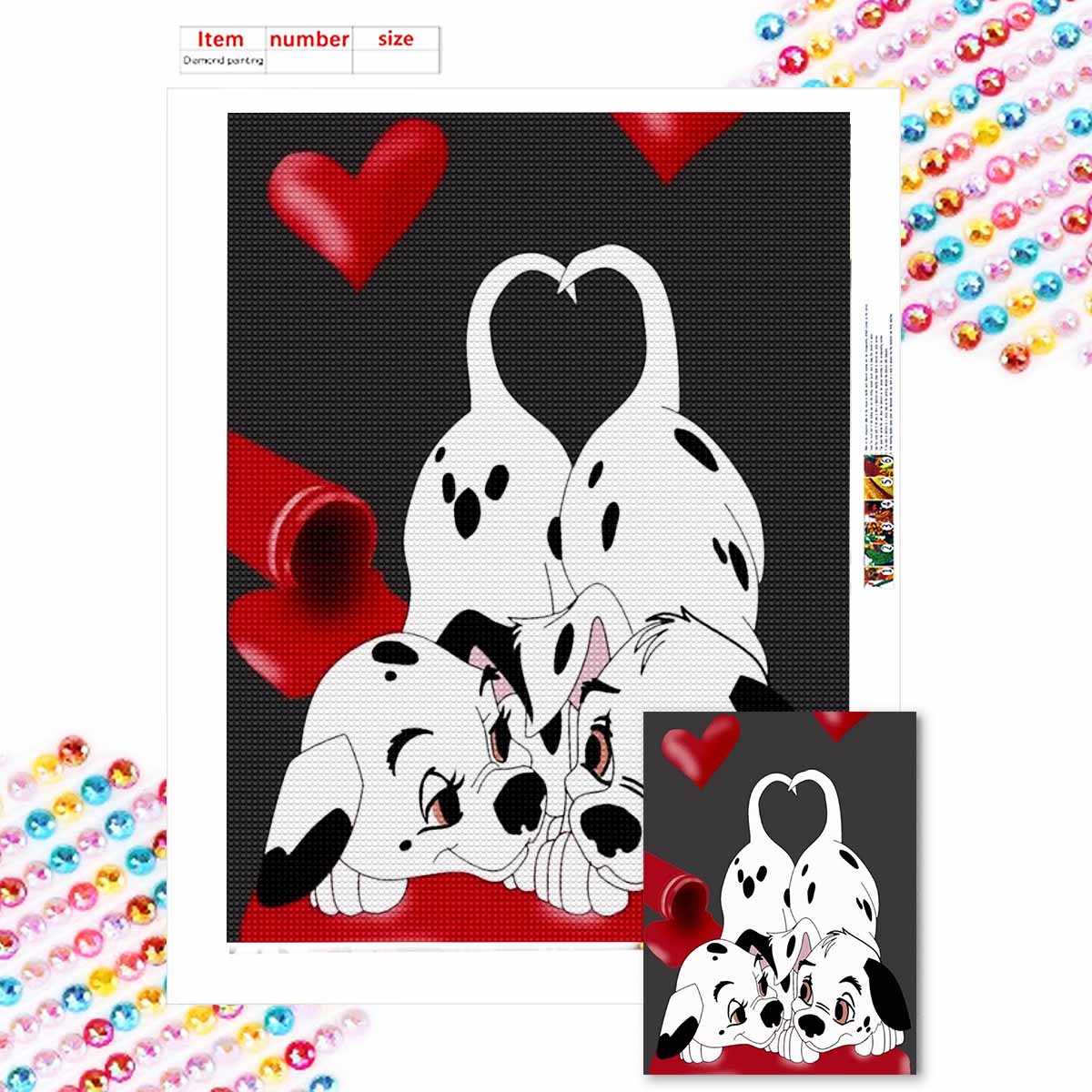 Наборы для алмазной живописи 5D DIY для взрослых, Наборы алмазной мозаики с полными круглыми кристаллами «Целующийся щенок» для начинающих для украшения стен дома Round 20x30cm
Наборы для алмазной живописи 5D DIY для взрослых, Наборы алмазной мозаики с полными круглыми кристаллами «Целующийся щенок» для начинающих для украшения стен дома Round 20x30cm